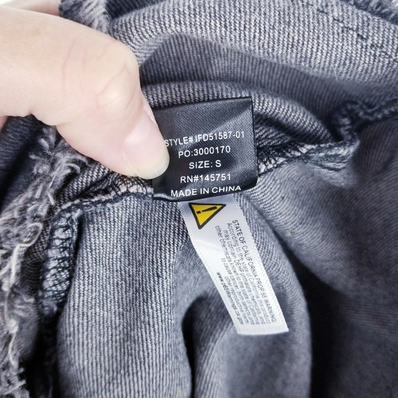 Fantastic Fawn Katy Washed Denim Babydoll Dress NWT - Picture 12 of 13